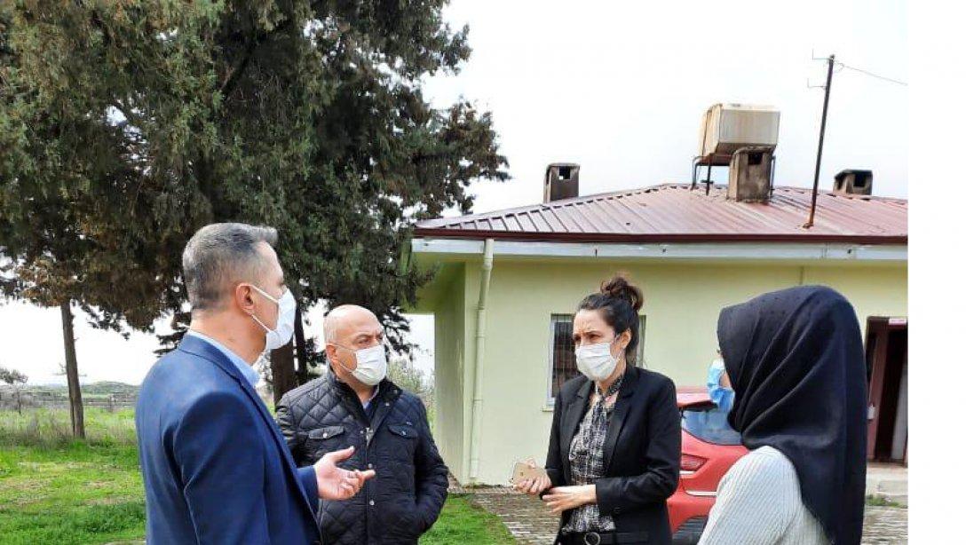 İlçe Milli Eğitim Müdürümüz Mustafa TUNÇER ve Şube Müdürümüz Ramazan ÖZER Kaletepe İlkokulunu Ziyaret etti