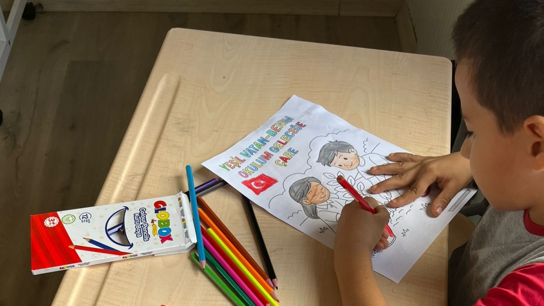 Yeşil Vatan Projesi Kapsamında Ekim Ayı Sınıf İçi Etkinlikleri Gerçekleştirildi